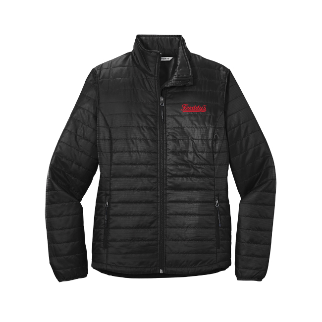 Ladies Packable Puffy Jacket