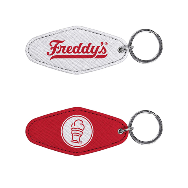 Vegan Leather Keychain
