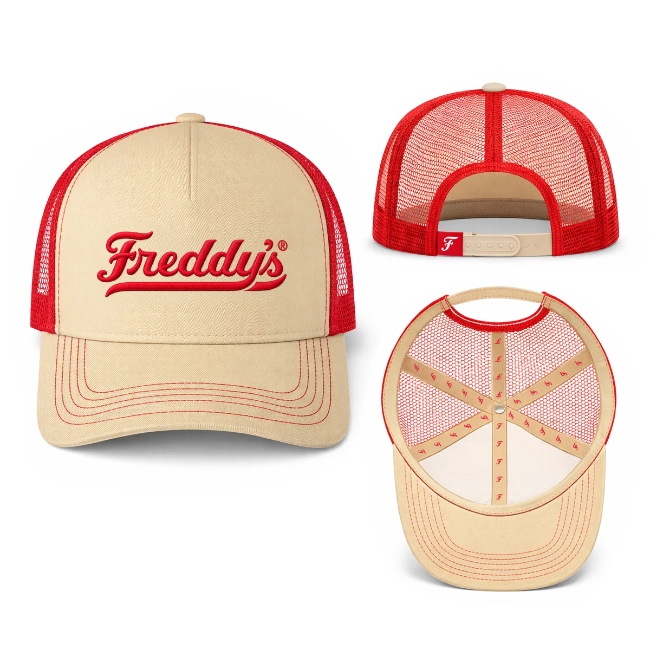 Tan Freddy's Trucker Hat