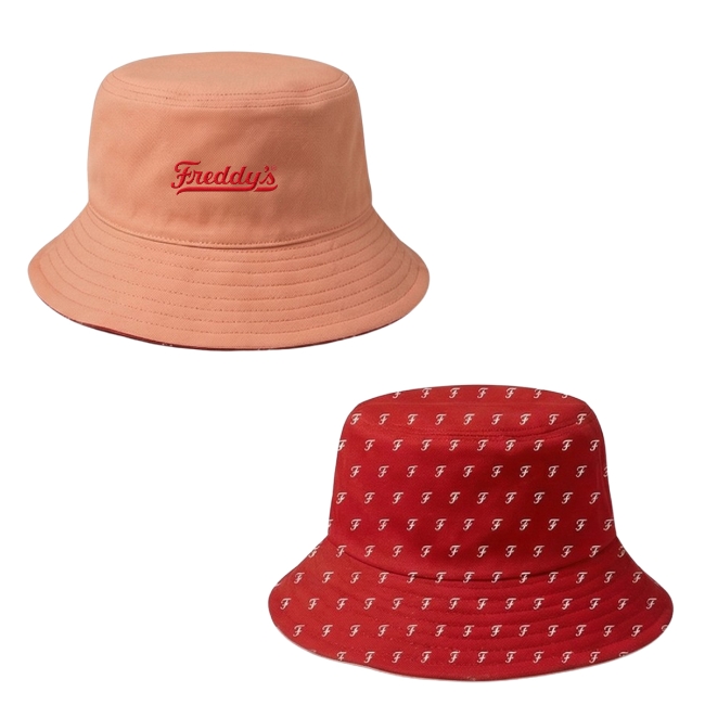 Kids Blush Reversible Bucket Hat