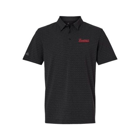 Men's Adidas Polo- Red Logo