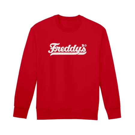 Unisex Red Crewneck